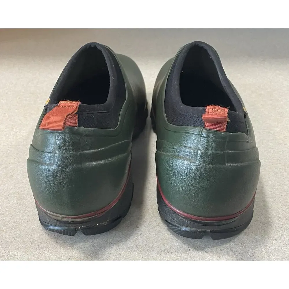 Bogs Sauvie Slip On Shoes Men’s Sz 10.5 Green Waterproof Workwear Garden Utility
